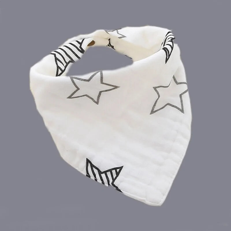 Baby BibsUpgrade your baby's mealtime essentials with our premium Baby Bibs, combining practicality with effortless style. These bibs are meticulously crafted from 100% cottoBaby Bibs