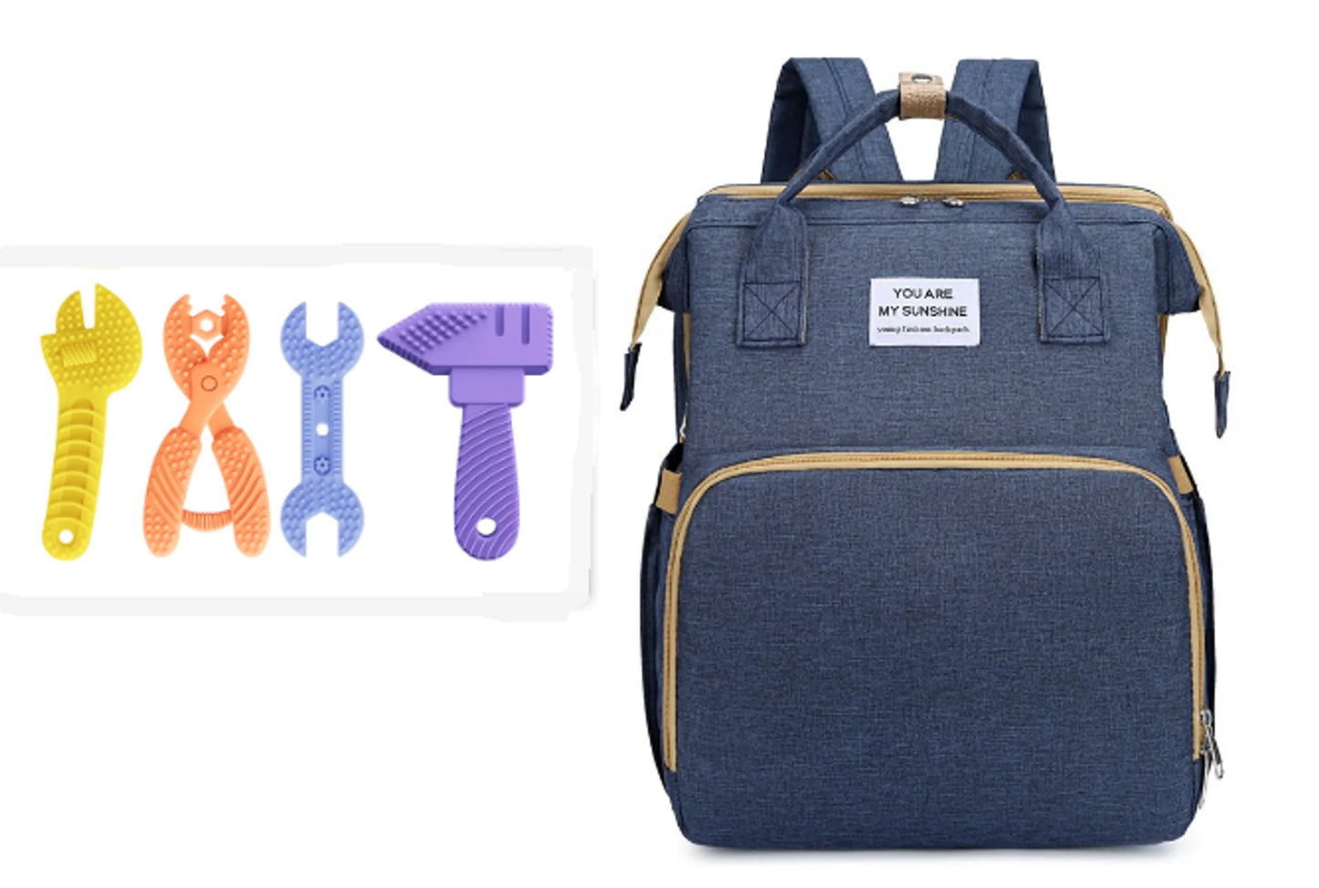 Baby Diaper BagIntroducing Our Ultimate Baby Diaper Bag – The Essential Companion for Modern Parents! Say goodbye to diaper-changing dilemmas and hello to stress-free outings with Baby Diaper Bag