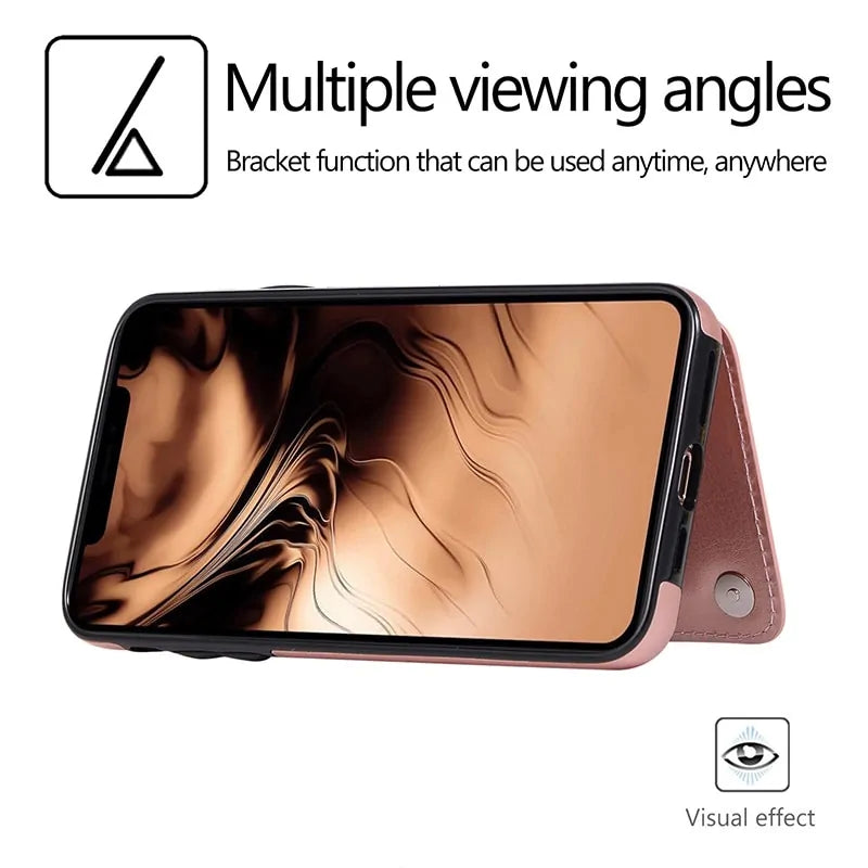 Wallet Phone Cases for IPhone 11 Pro Max 6S 6 7 8 Plus XS Max XR Case Protect Your iPhone in StyleElevate your phone protection with our Wallet Phone Case. Crafted from premium leather, it ensures durability and a classic look for yourXS Max XR Case Cover Retro Flip Leather Phone Case