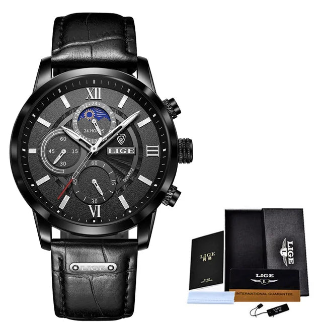 Leather Men Quartz Luxury WatchesIndulge in Timeless Luxury with Leather Men Quartz Watches!Experience the pinnacle of refinement and sophistication with our collection of leather men quartz luxury Leather Men Quartz Luxury Watches