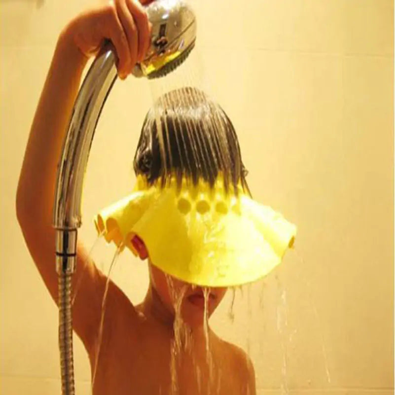 Baby Shower CapSplash-Proof Comfort:Keep your baby dry and comfortable during bath time with our Baby Shower Cap. Designed to shield their eyes and ears from water, it ensures a teBaby Shower Cap
