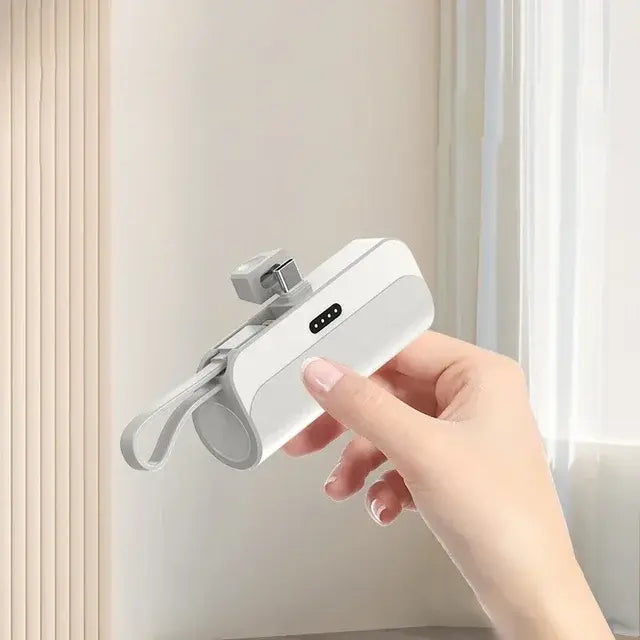 Mini Wireless Power Bank - Fast ChargingStay Powered Anywhere with Our Mini Wireless Power BankEnjoy ultimate convenience with our mini wireless power bank, featuring a 10000mAh capacity for fast charging Mini Wireless Power Bank - Fast Charging