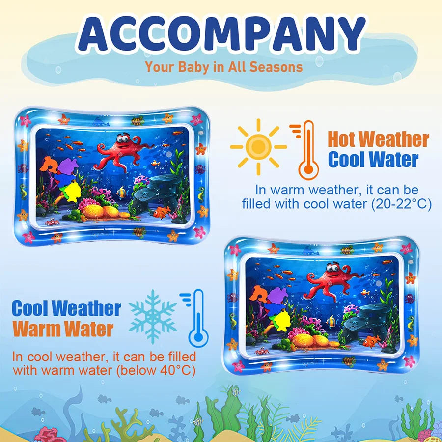 1pc Red Octopus Baby Playing Water Mat PVC Inflatable Play Mat Cushion1pc Red Octopus Baby Playing Water Mat PVC Inflatable Play Mat Cushion Toddler Pad Kids Early Educational Toys1pc Red Octopus Baby Playing Water Mat PVC Inflatable Play Mat Cushion Toddler Pad Kids Early Educational Toys