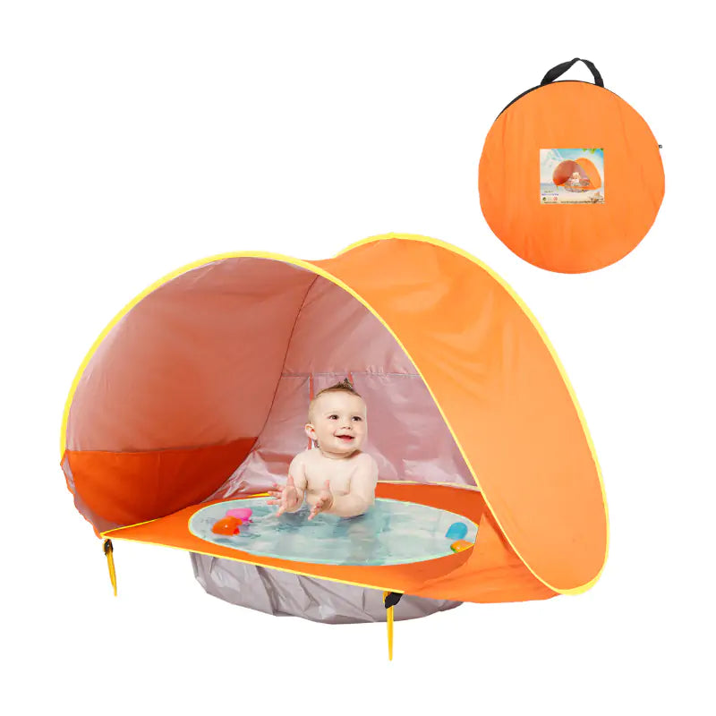 Baby Beach TentUltimate Sun Protection:Keep your little one safe from harmful UV rays with our Baby Beach Tent. Featuring UPF 50+ fabric, it provides superior sun protection, ensurBaby Beach Tent
