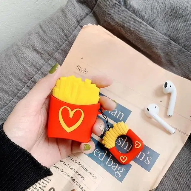Fries And Popcorn AirPod CasesAdd Fun to Your Tech with Fries and Popcorn AirPod Cases Show off your love for snacks with our quirky Fries and Popcorn AirPod Cases. These playful designs not onlyPopcorn AirPod Cases