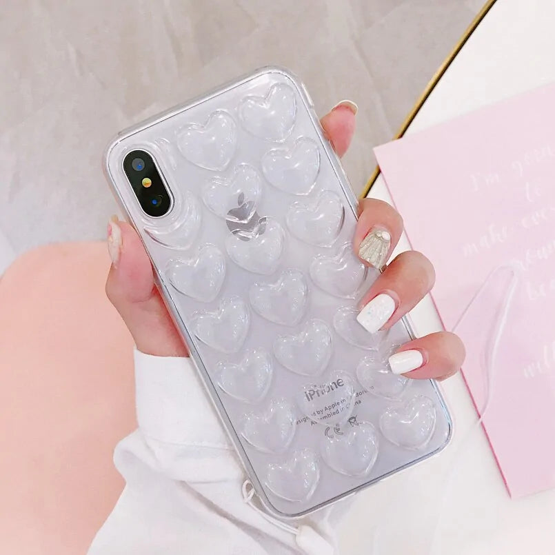 Love Heart Phone Case for PhoneShow Your Love with the 3D Love Heart Phone Case for iPhoneExpress your affection and style with the 3D Love Heart Phone Case for iPhone, featuring an eye-catching dLove Heart Phone Case