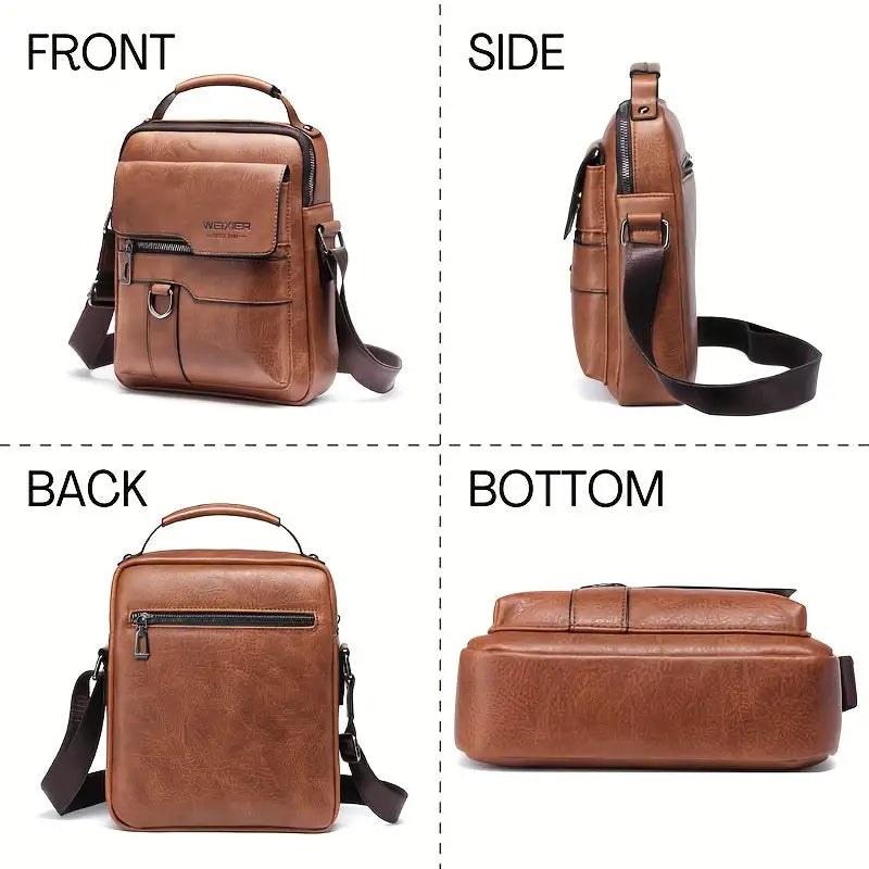 Men's Messenger BagTransform your daily routine into a seamless blend of professionalism and style with our versatile messenger bag designed for men. Crafted from high-quality PU leathMessenger Bag