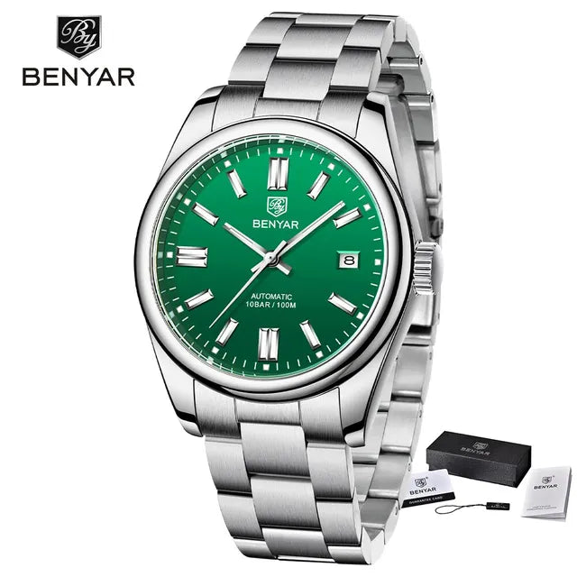 2023 Introducing the Benyar New Luxury Men'sElevate Your Wrist Game with the BNEYAR Automatic Self-Winding Watch Experience the perfect blend of style and functionality with our BNEYAR Automatic Self-Winding W2023 Introducing