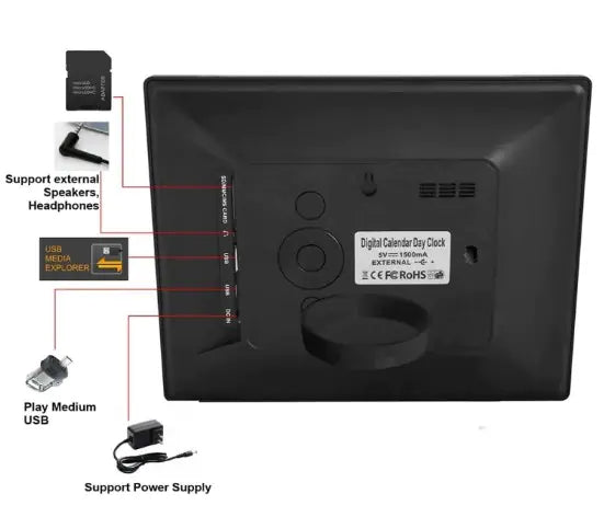 Digital Clock Machine### Product Description: Digital Clock MachineStay on schedule with our sleek Digital Clock Machine, designed for both functionality and style. This modern clock feaDigital Clock Machine