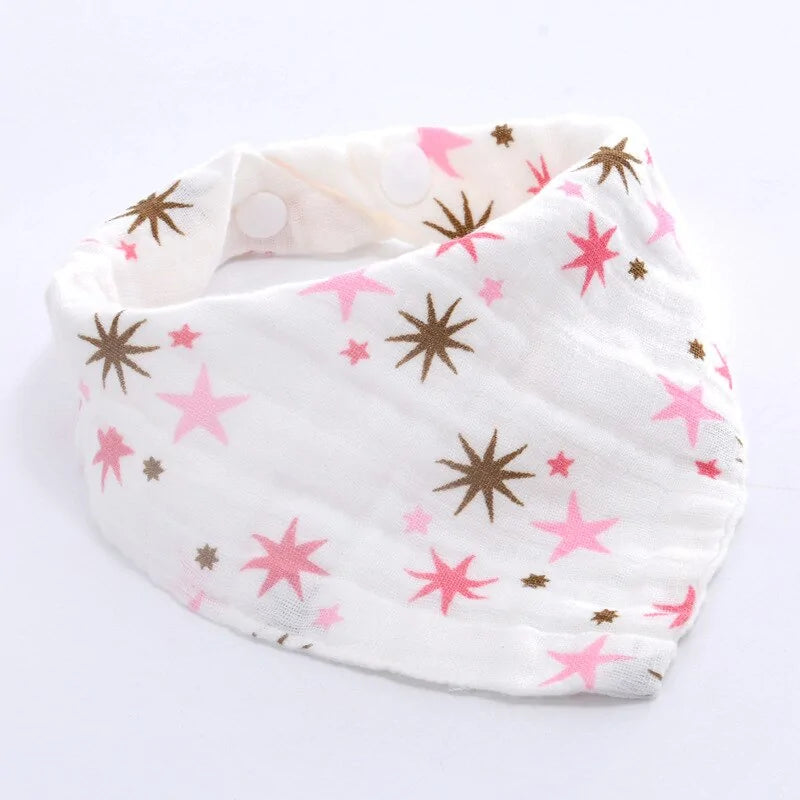 Baby BibsUpgrade your baby's mealtime essentials with our premium Baby Bibs, combining practicality with effortless style. These bibs are meticulously crafted from 100% cottoBaby Bibs