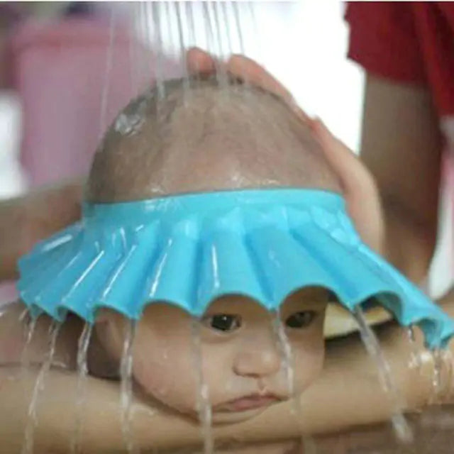 Baby Shower CapSplash-Proof Comfort:Keep your baby dry and comfortable during bath time with our Baby Shower Cap. Designed to shield their eyes and ears from water, it ensures a teBaby Shower Cap