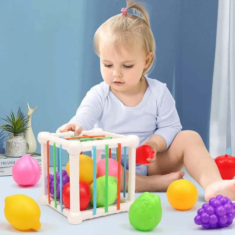 7Pcs Kids Educational Cube Shape Matching Stacking Learning Toys Educa7Pcs Kids Educational Cube Shape Matching Stacking Learning Toys Educational Play Games Baby Toys