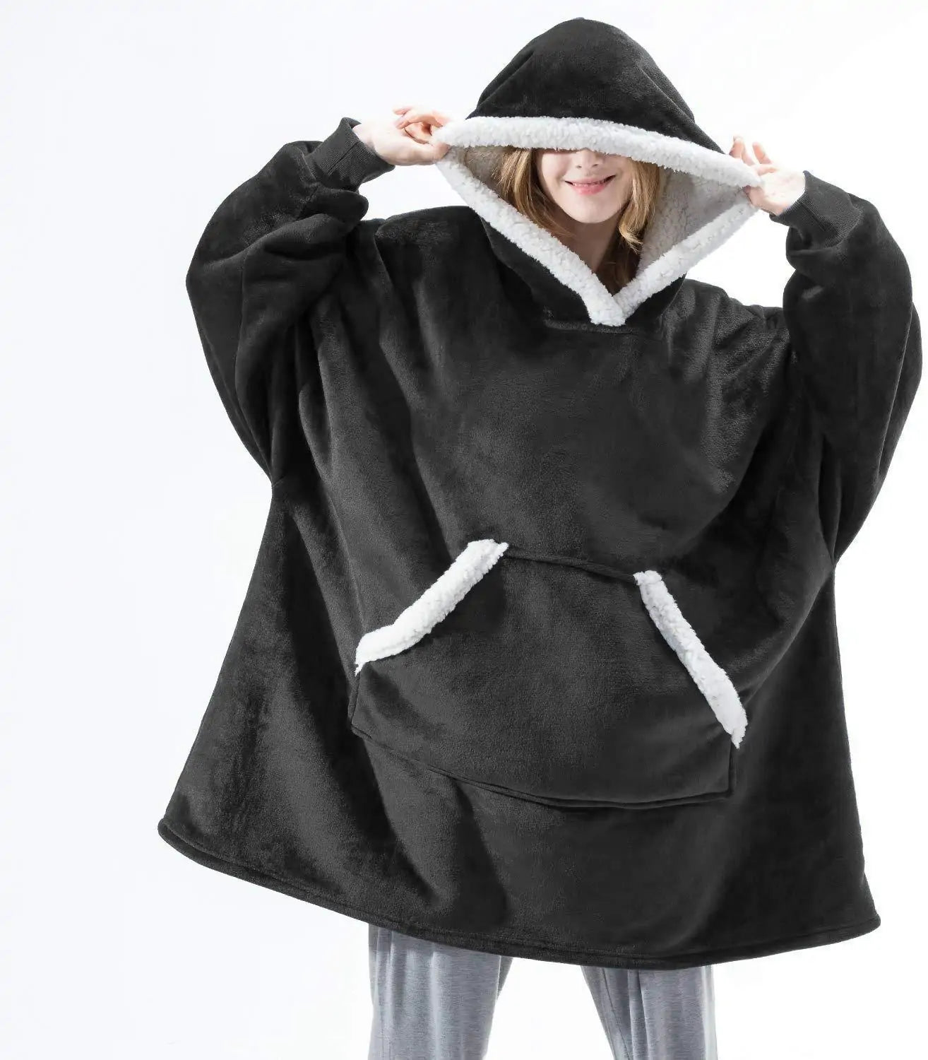 Winter Fleece Oversized HoodieCozy Up in Our Winter Fleece Oversized Hoodie Embrace warmth and comfort with our Winter Fleece Oversized Hoodie. Perfect for chilly days, its plush fleece fabric anWinter Fleece Oversized Hoodie