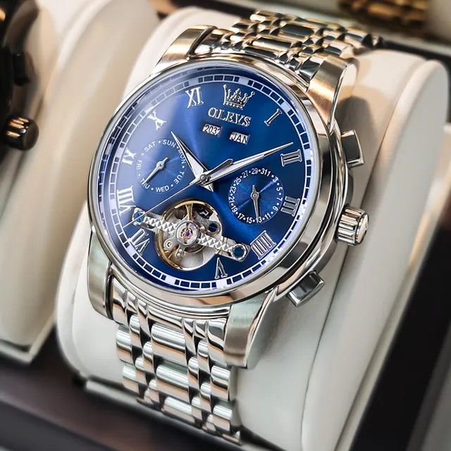 Men's Automatic WatchesElevate Your Style with Men's Automatic WatchesUpgrade your wristwear with our collection of Men's Automatic Watches. These timepieces blend timeless elegance with cAutomatic Watches