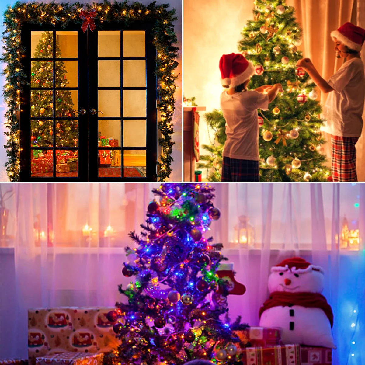 10M-100M Led Light String Street Garland Fairy Light 110V 220V WaterprFeature:
【Why Choose This String Lights】: Longer Working Time, Super Bright 24V LED String Lights, IP65 Waterproof Performance, High Quality Flexible PC Wire.Upgrade10M-100M Led Light String Street Garland Fairy Light 110V 220V Waterproof Outdoor Garden Party Wedding Christmas Decoration Lamp