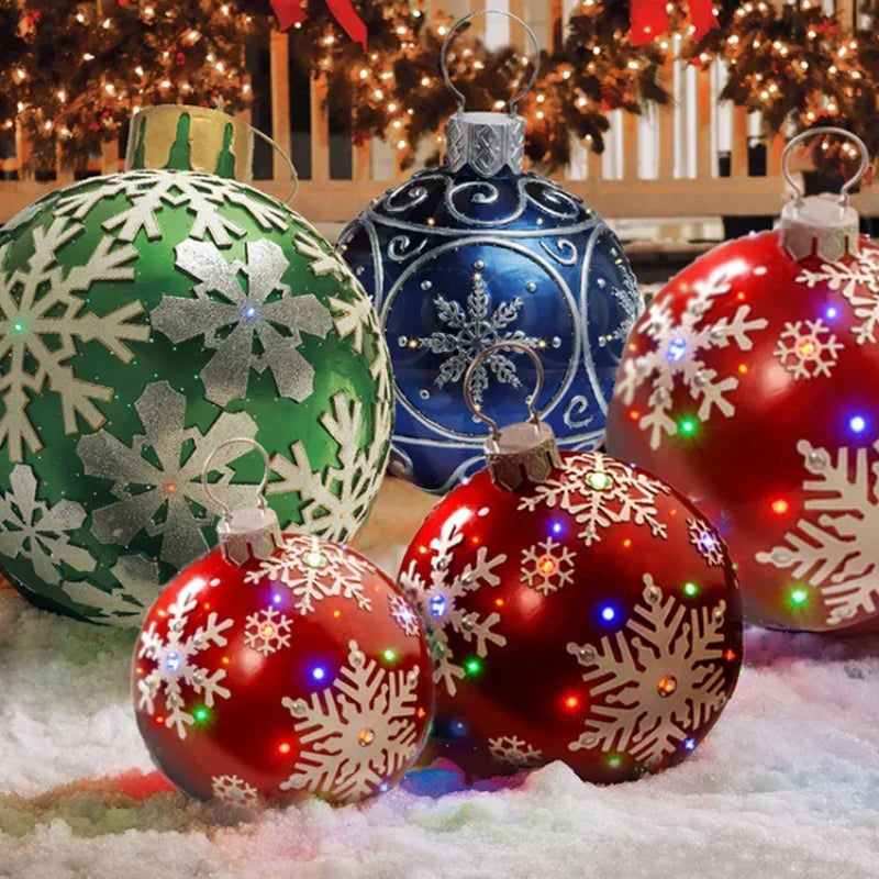 Christmas 60CM Outdoor Inflatable Ball Made PVC Giant Large Balls TreeThe picture is for reference only, everything in kind shall prevail!!
Description:
1. Christmas series decoration ball balloon material.
2. Amazing bright colors.ChristmasChristmas 60CM Outdoor Inflatable Ball Made PVC Giant Large Balls Tree Decorations Outdoor Toy Ball Xmas Gifts Ornaments