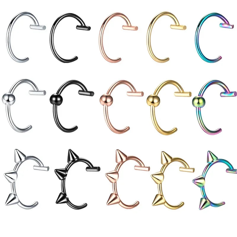 1Pc Stainless Steel Fake Nose Ring Hoop Septum Rings C Clip Lip Ring Emodname=ckeditor
1Pc Stainless Steel Fake Nose Ring Hoop Septum Rings C Clip Lip Ring Earring Fake Nose Piercing Women Body Jewelry Non-PiercedClip Lip Ring Earring Fake Nose Piercing Women Body Jewelry