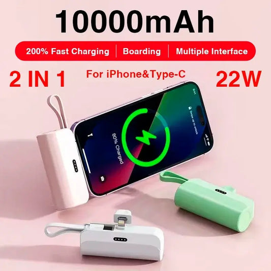 Mini Wireless Power Bank - Fast ChargingStay Powered Anywhere with Our Mini Wireless Power BankEnjoy ultimate convenience with our mini wireless power bank, featuring a 10000mAh capacity for fast charging Mini Wireless Power Bank - Fast Charging
