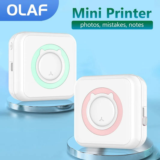 Mini Printer Portable Thermal StickersGet Ready to Experience the Future of Printing with Mini Portable Thermal Stickers Printer!
Key Features:
Thermal Magic: Mini printer employs thermal printing technoMini Printer Portable Thermal Stickers