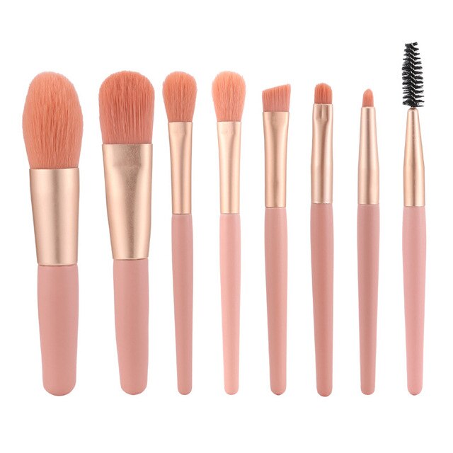 8Pcs Makeup Brushes SetIntroducing 8Pcs Makeup Brushes Set â our professional-grade makeup brush set, perfect for achieving any look with ease and precision. Our first-rate brushes are t8Pcs Makeup Brushes Set