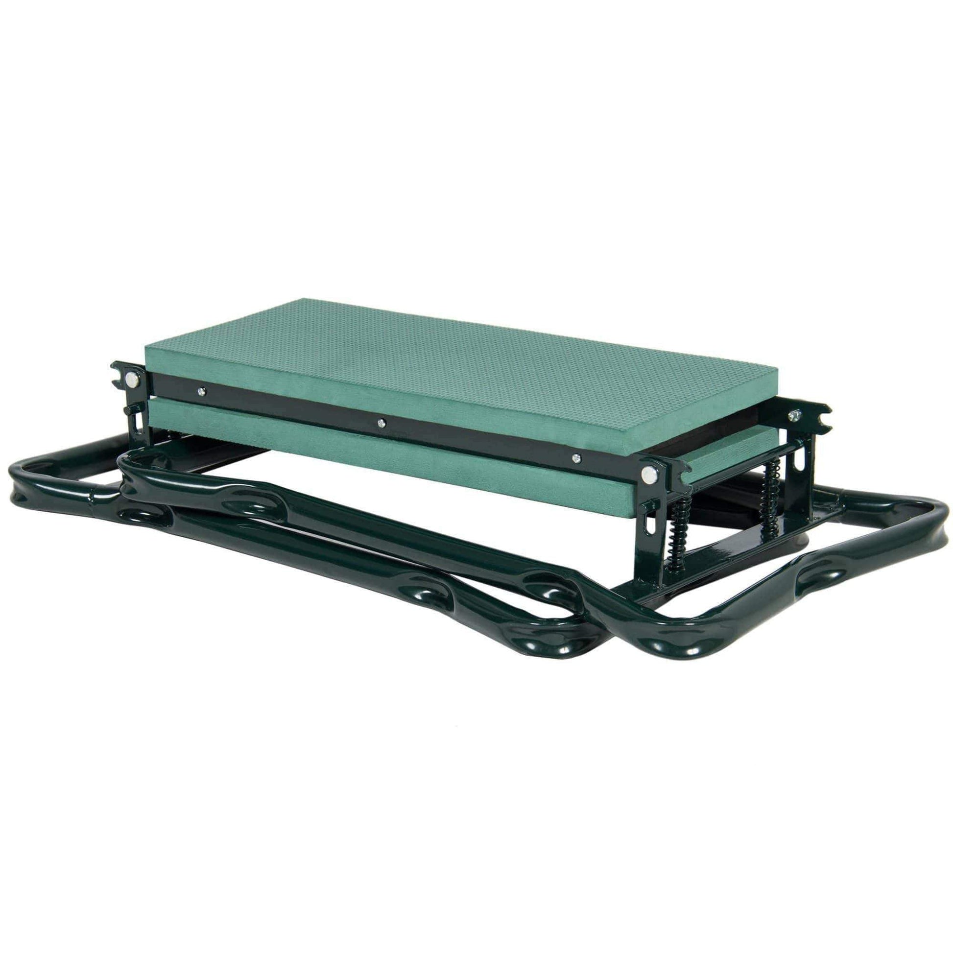 Garden KneelerMaterial: metal and foam
Size: 60x27x49 cm / 23,4x10,5x19,1 inches (L x W x H)
Foam Pad Size: 40.5x15.5x5.5 cm / 15.8x6.0x2.1 inches (L x W x H)
Small bag size: 27.5Garden Kneeler