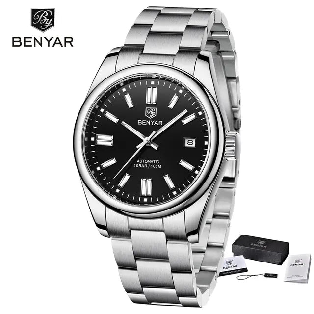 2023 Introducing the Benyar New Luxury Men'sElevate Your Wrist Game with the BNEYAR Automatic Self-Winding Watch Experience the perfect blend of style and functionality with our BNEYAR Automatic Self-Winding W2023 Introducing