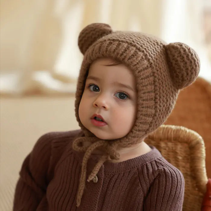 Baby hat Autumn and winter baby woolen hatwinter baby woolen hat