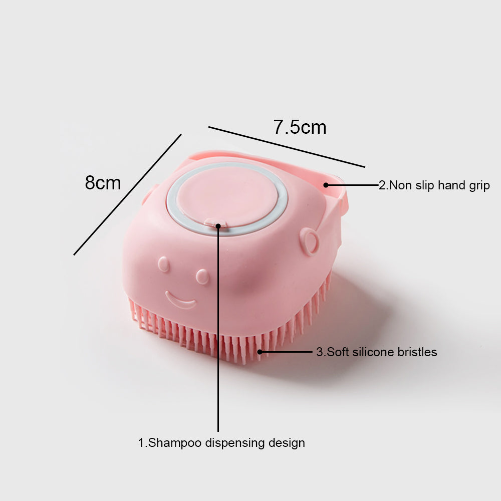 Soft Silicone Dog BrushThe Soft Silicone Dog Brush is the perfect solution for keeping your furry friend clean and well-groomed. Made from soft silicone, this brush is gentle on your pet'sSoft Silicone Dog Brush