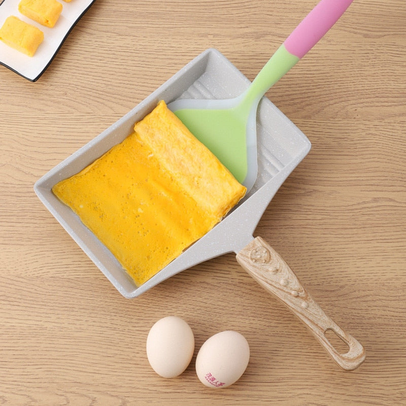 Non-Stick Wave Bottom SaucepanIntroducing the Non-Stick Wave Bottom Tamagoyaki Omelette Saucepan, a versatile frying pan designed specifically for creating delicious and perfectly rolled Japanese-Stick Wave Bottom Saucepan