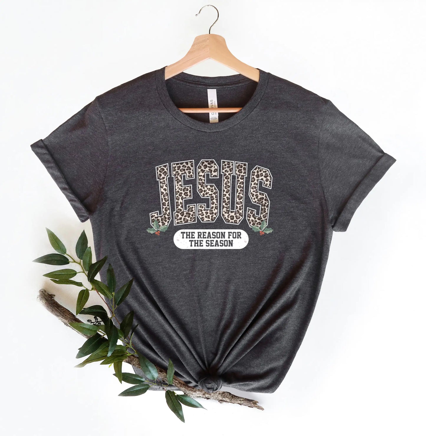 Jesus is The Reason for Season - Christian Shirt%100 ring spun or soft spun cotton t shirt feels super soft and stretchy. Our shirts run true unisex sizes and premium quality cotton makes it comfortable to wear itSeason - Christian Shirt