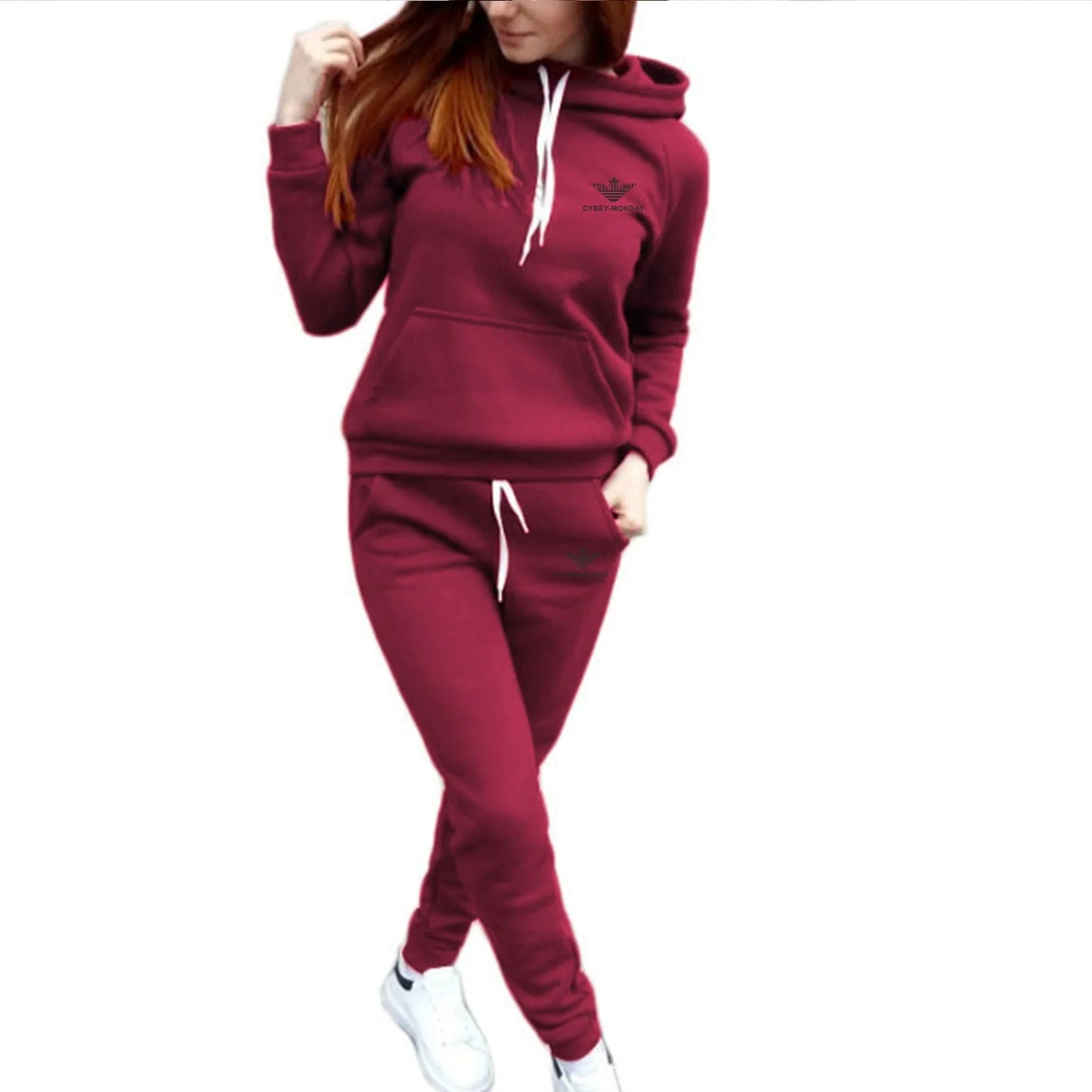 Women's Autumn and Winter Two Piiece Hooded SetIntroducing our chic and cozy Women's Autumn and Winter Two-Piece Hooded Set, the perfect fusion of style and comfort to elevate your seasonal wardrobe! Crafted withPiiece Hooded Set