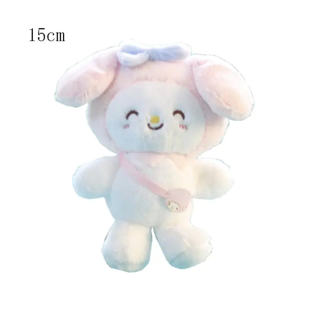 Soft Plushies Stuffed Doll Pendant ToysIntroducing our enchanting Kawaii Sanrio Plush Anime Collection—a celebration of cuteness and charm straight from the world of Sanrio! Embrace the whimsy with beloveSoft Plushies Stuffed Doll Pendant Toys