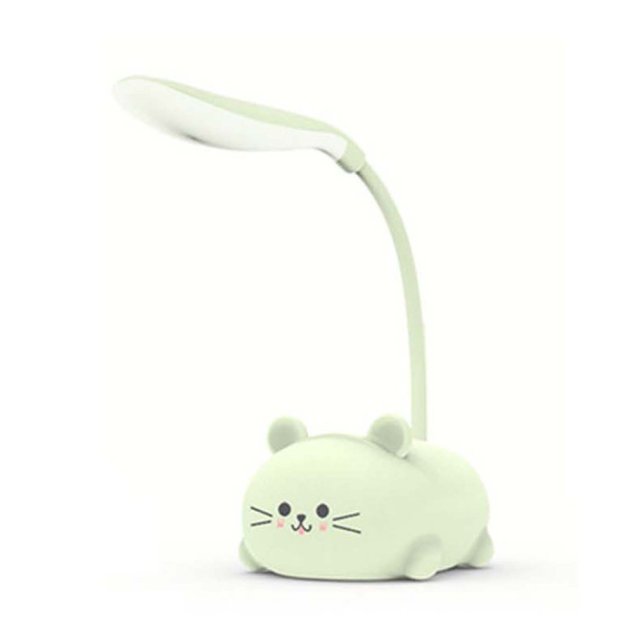 Cute Desk LampIntroducing the Cute Desk Lamp! This adorable desk lamp is perfect for kids and cat lovers alike. The cute pet cat night light is USB rechargeable and features a warCute Desk Lamp
