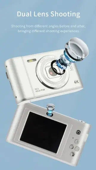 Digital Selfie Camera### Product Description: 48 Million Pixels Retro HD Digital Selfie CameraCapture your best moments with a blend of nostalgia and modern technology using our 48 MilliDigital Selfie Camera