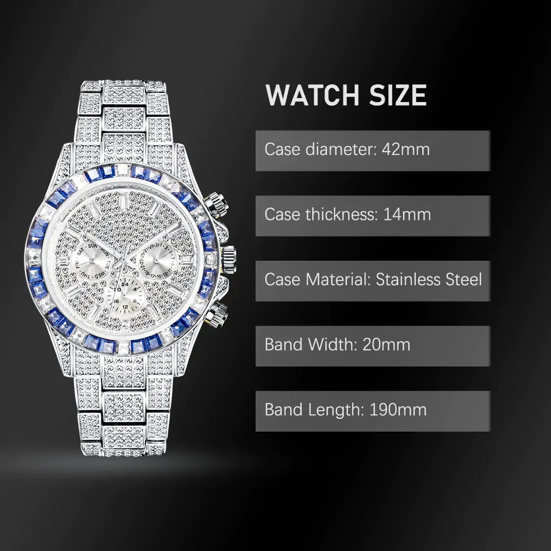 Diamond Calendar WatchesIntroducing Diamond Calendar Watches: Timeless Elegance with Everyday Versatility!Elevate your style with our Diamond Calendar Watches—a fusion of luxury and functioDiamond Calendar Watches