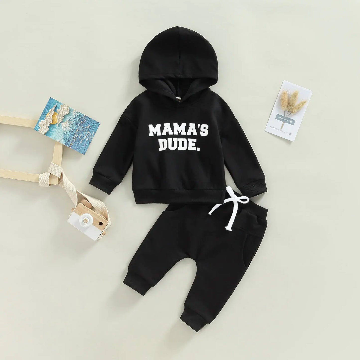 Baby Fall OutfitsIntroducing our Baby Boys 2Pcs Fall Outfits - the epitome of style and comfort for your little one this season! This delightful ensemble features a long-sleeve letteBaby Fall Outfits