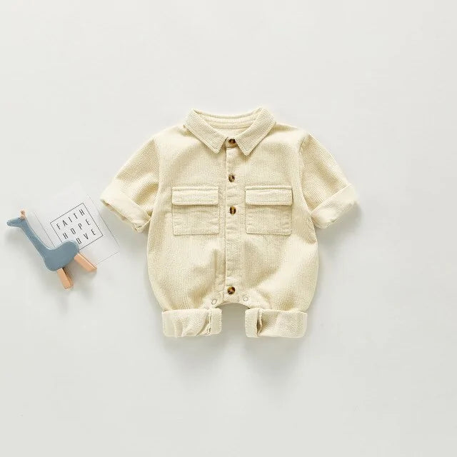 Baby JumpsuitIntroducing the Baby Jumpsuit: Cozy Comfort for Your Little One's Style Journey!Upgrade your little one's wardrobe with our adorable Baby Jumpsuit—a must-have for auBaby Jumpsuit