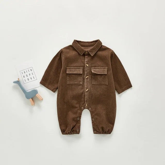 Baby JumpsuitIntroducing the Baby Jumpsuit: Cozy Comfort for Your Little One's Style Journey!Upgrade your little one's wardrobe with our adorable Baby Jumpsuit—a must-have for auBaby Jumpsuit