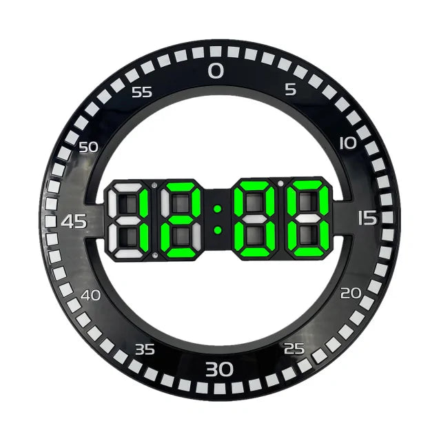 Digital Wall ClockUpgrade your timekeeping game with our LED Digital Wall Clock! Sleek, modern, and oh-so-convenient, this clock is the perfect addition to any home or office. With itDigital Wall Clock