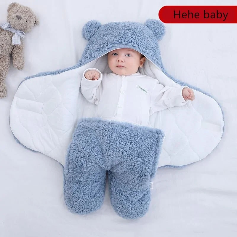 Baby Sleeping BagIntroducing our Baby Sleeping Bag – the ultimate cozy companion for your little one's winter slumbers! Crafted from plush Berber fleece and lined with pure cotton, tBaby Sleeping Bag
