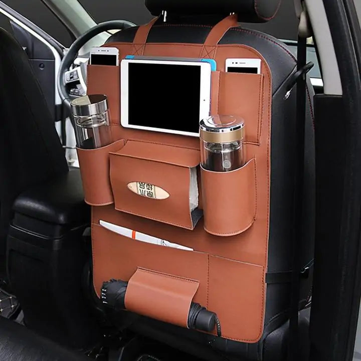 Car Seat OrganizerKeep Your Car Neat and OrganizedMaximize your car's interior space with the Car Seat Organizer, designed to keep essentials within easy reach while decluttering yourCar Seat Organizer