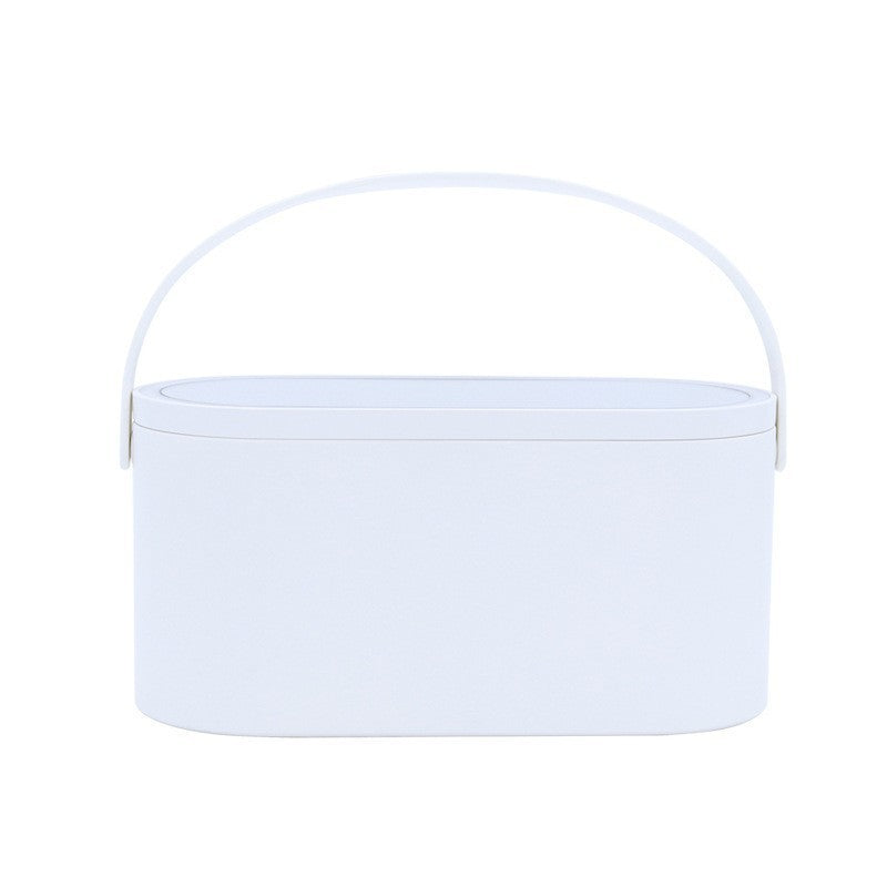 Makeup Organizer BoxThis Makeup Organizer Box is perfect for those who are always on the go! It's portable and adjustable, making it easy to carry with you wherever you go. The built-inMakeup Organizer Box