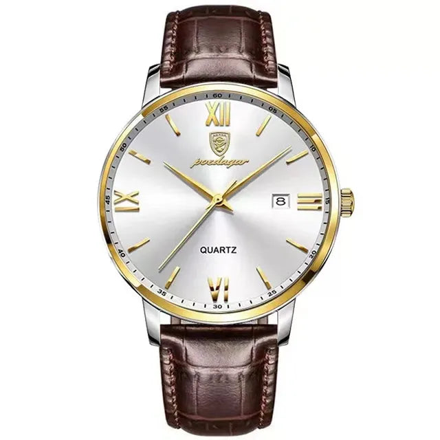 Leather Men Quartz Luxury WatchesElevate Your Style with Our Exquisite Leather Men Quartz Luxury Watches!Indulge in the epitome of sophistication and elegance with our luxurious leather men's quartzLeather Men Quartz Luxury Watches