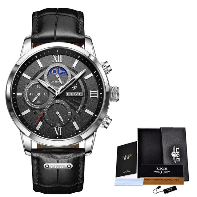 Leather Men Quartz Luxury WatchesIndulge in Timeless Luxury with Leather Men Quartz Watches!Experience the pinnacle of refinement and sophistication with our collection of leather men quartz luxury Leather Men Quartz Luxury Watches