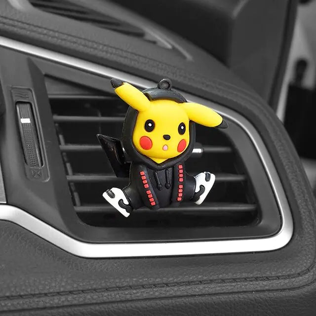 Pokemon Pikachu Car Aromatherapy Clip Cute Anime Doll CarIntroducing the adorable **Pokemon Pikachu Car Aromatherapy Clip** – the perfect fusion of cuteness and functionality for any Pokemon enthusiast and car lover!CraftePokemon Pikachu Car Aromatherapy Clip Cute Anime Doll Car