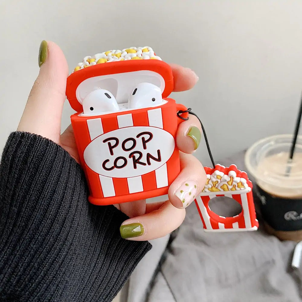Fries And Popcorn AirPod CasesAdd Fun to Your Tech with Fries and Popcorn AirPod Cases Show off your love for snacks with our quirky Fries and Popcorn AirPod Cases. These playful designs not onlyPopcorn AirPod Cases