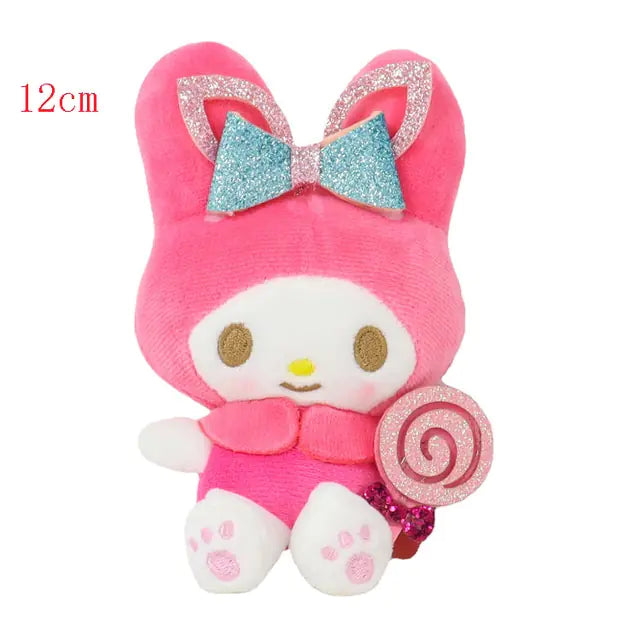 Soft Plushies Stuffed Doll Pendant ToysIntroducing our enchanting Kawaii Sanrio Plush Anime Collection—a celebration of cuteness and charm straight from the world of Sanrio! Embrace the whimsy with beloveSoft Plushies Stuffed Doll Pendant Toys