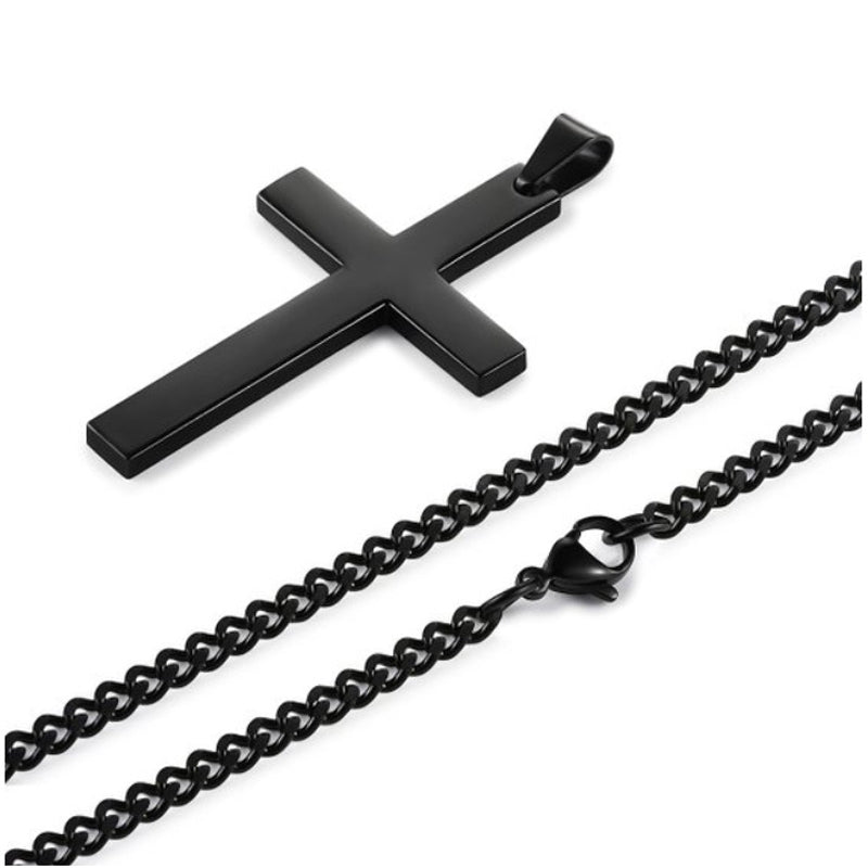 Cross NecklaceIntroducing our stunning collection of cross necklaces! Each piece in this line is expertly crafted from the finest titanium, stainless steel, and other high-qualityCross Necklace