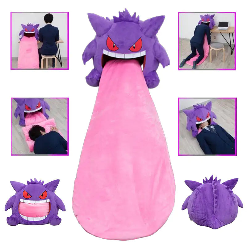 Pokemon Gengar Big Tongue Plushies Anime PeripheralIntroducing the Pokémon Gengar Big Tongue Plushie – a must-have accessory for every Pokémon enthusiast! Dive into the world of adventure and mischief with this adoraPokemon Gengar Big Tongue Plushies Anime Peripheral