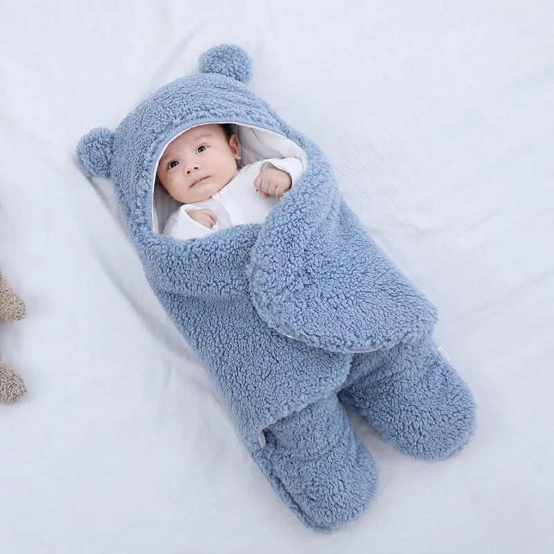 Baby Sleeping BagIntroducing our Baby Sleeping Bag – the ultimate cozy companion for your little one's winter slumbers! Crafted from plush Berber fleece and lined with pure cotton, tBaby Sleeping Bag